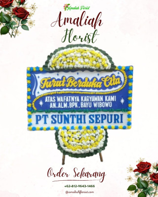 Papan Bunga Duka di Sitamiang