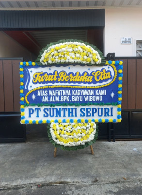 Papan Bunga Duka di Sitamiang