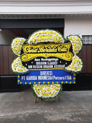 Papan Bunga Duka di Sitamiang