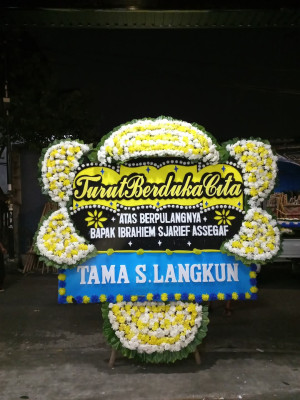 Papan Bunga Duka di Sitamiang