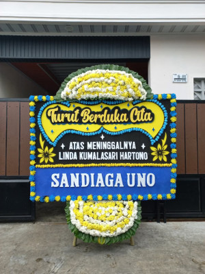 Papan Bunga Duka di Sitamiang